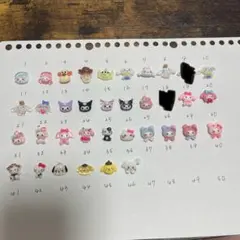 ミニデコパーツ サンリオ トイストーリー ミーコ など