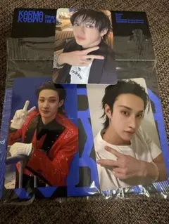 スキズ KARMA コンパクト　バンチャン　HMV ラキドロ　トレカ　チャニ