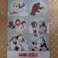 WONDA × ONE PIECE クリアファイル A4