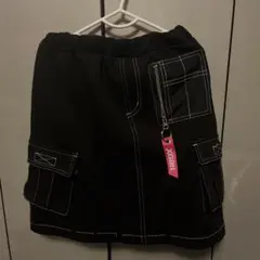X-GIRL 黒 スカート ポケット付き
