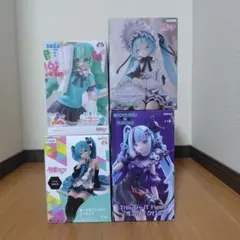 VOCALOIDフィギュアまとめ売り 初音ミク 重音テト 5個セット - メルカリ