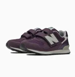 新品 New Balance IO313 パープル ベビー キッズ スニーカー