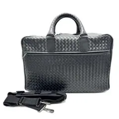 美品 ボッテガヴェネタ イントレチャートVNブリーフケース 2way 大容量のサムネイル