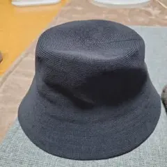 UNIQLOカットニットハット　ブラック