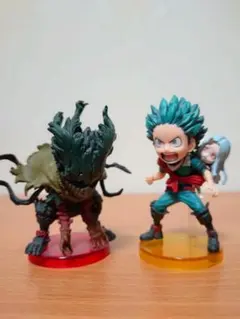 ヒロアカ　ワーコレ　黒デク&100％デク　箱無し