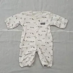 新生児　動物柄ツーウェイ・ドレスオール　50〜60