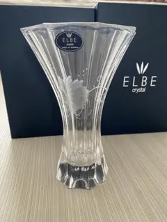 ELBE crystal ジュリア花瓶 クリスタルガラス