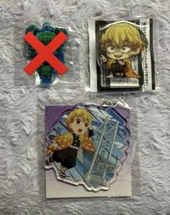 鬼滅の刃　善逸　ここみえ　ころっとフィギュアコレクション　ご当地　キーホルダー