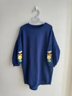 graniph グラニフ はらぺこあおむし 刺繍 ワンピース 110