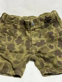 迷彩柄ハーフパンツ