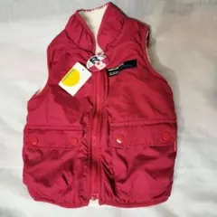 moujonjon 赤 ベスト 100 リバーシブル