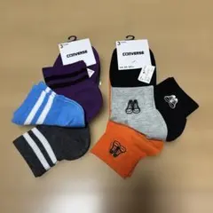 再お値下げ 新品 CONVERSE コンバース ソックス 25-27cm 6足のサムネイル