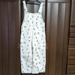 お値下げ5‼️ZARA 花柄　オーバーオール