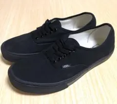 ★【VANS】バンズ オーセンティック スニーカー ブラック 27.5㎝ ★