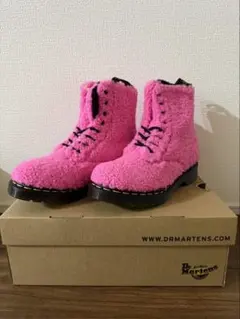 <新品•未使用品>Dr. Martens ピンクブーツ UK4 23cm