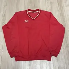ミズノ MIZUNO ジャージ M 赤 レッド トレーナー テニス ソフトテニス