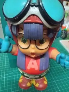 昭和レトロ ブリキ 希少廃盤品Dr.スランプ アラレちゃん ほよよ三輪車