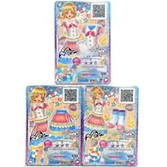 アイカツ カード スノーイリュージョンセットアップ サンダル 星宮いちご アイカツ カード スノーイリュージョンセットアップ サンダル 星宮