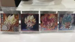 ドラゴンボール超戦士シールウエハース超 超絶感謝の十周年　孫悟空　4種(GR有)