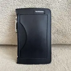 【日産】合皮4連キーケース　黒