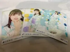 乃木坂46 生写真 浴衣2020 柴田柚菜 3種コンプ