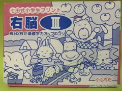 七田式小学生プリント右脳II 10冊未記入 - メルカリ