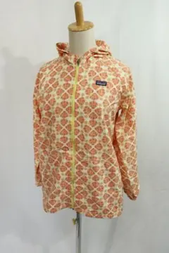 パタゴニア 総柄ナイロンジャケット キッズサイズ レディースM位 ■25B17