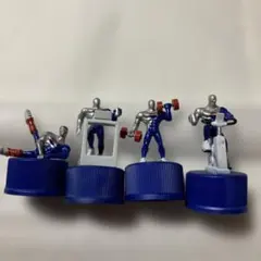 Pepsi ペプシマン ボトルキャップ フィギュア 4個セットのサムネイル