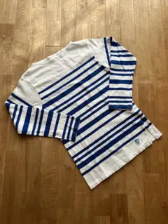 ORCIVAL オーシバル 7部袖ランダムボーダー カットソー サイズ1