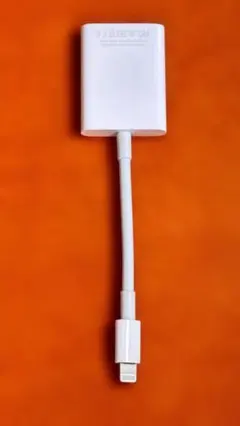 Apple Lightning SDカード カメラ リーダー A1595 純正