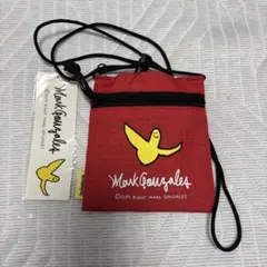 Mark Gonzales ショルダーバッグ レッド MGVR115