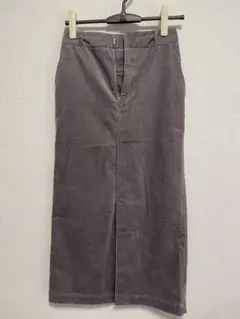 GLOBAL WORK コーデュロイスカート ストレートスカート