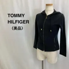 TOMMY HILFIGER トミーヒルフィガー ジップポケット付きリブパーカー