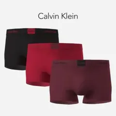 カルバンクライン ボクサートランク S 3枚 Icon Logo Graphic