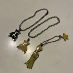 新品 familiar 星の王子様 クマ キーホルダー ３点セットのサムネイル