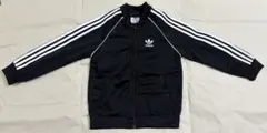 adidas ストライプ ジップアップジャケット