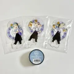 新品 ツイステ アズール ジェイド フロイド グリヒルアート マスシェフ セット 新品 ツイステ アズール ジェイド フロイド グリヒルアート マスシェフ