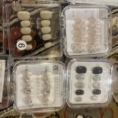 ネイルチップセット 多彩なデザイン