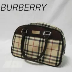 Burberry バーバリー ハンドバッグ ミニボストン ノバチェック