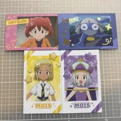 ケロロ軍曹 キャラポトレ まとめ売り 夏美 ドロロ モア 4枚セット