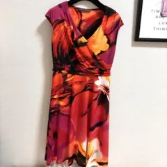 SANDRO FERRONE ノースリーブワンピース 花柄のサムネイル