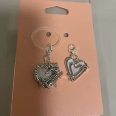 めじるしアクセサリー　ハンドメイド　2個セット　Y2K アンブレラマーカー