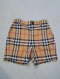 BURBERRY チェック柄ショートパンツ　18M 80サイズ