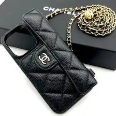 CHANEL シャネル マトラッセ キャビアスキン iPhone 11 Pro - メルカリ