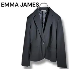 エマジェイムス テーラードジャケット ブラック フォーマル 11号（Ｌ相当）