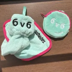 SHINee　テミン　ミニポーチ　カラビナ付き　ループタオル