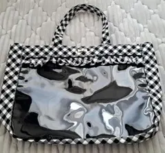 スイマー SWIMMER ギンガムデコトート ブラック