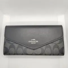 コーチ COACH アウトレット レディース 財布 かぶせ長財布 CU161のサムネイル