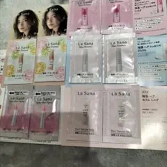 La Sana　ラサーナ ヘアエッセンス　セラムミルク5種 試供品サンプル