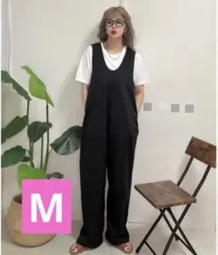 しまむらNON オールインワン ブラックMのサムネイル
